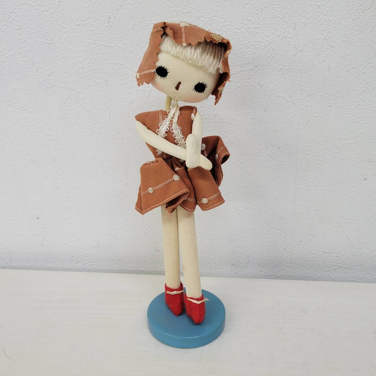 0515-211* Showa Retro Poe z doll details unknown doll ornament interior cloth doll girl dirt have present condition goods 