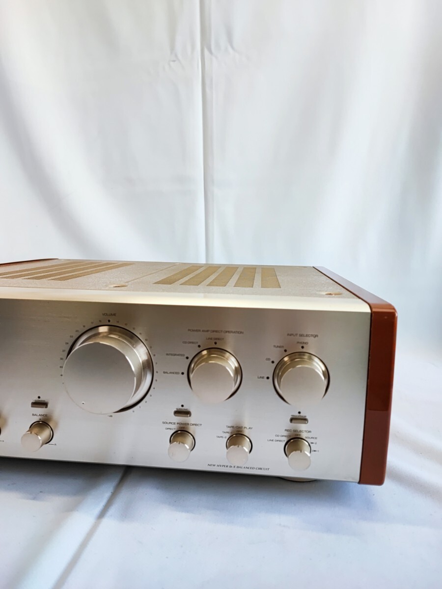 SANSUI AU-α707MR pre-main amplifier Sansui audio audio equipment that time thing collection antique retro amplifier (041908)