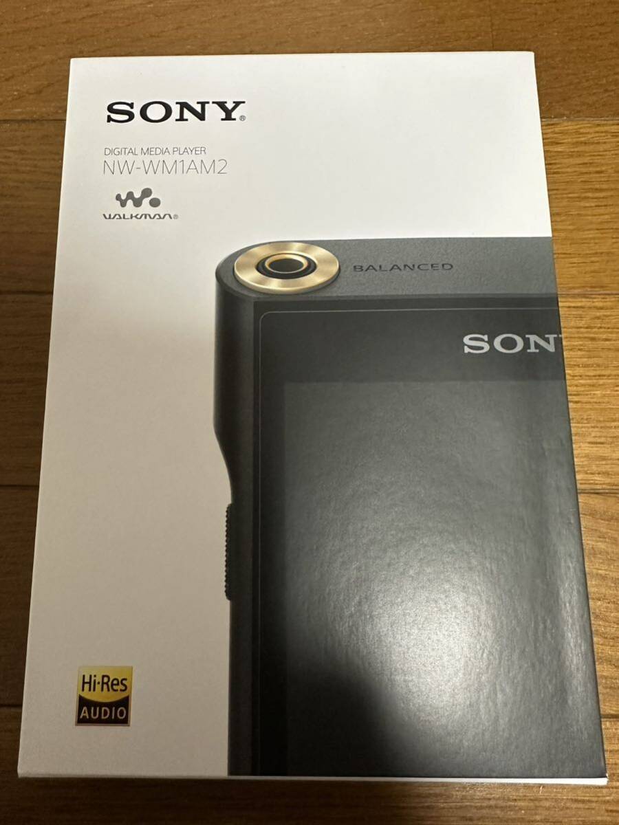 即決！新品未開封品！ソニー　SONY　ウォークマンWM1シリーズ ブラック [ハイレゾ対応/128GB]　NW-WM1AM2