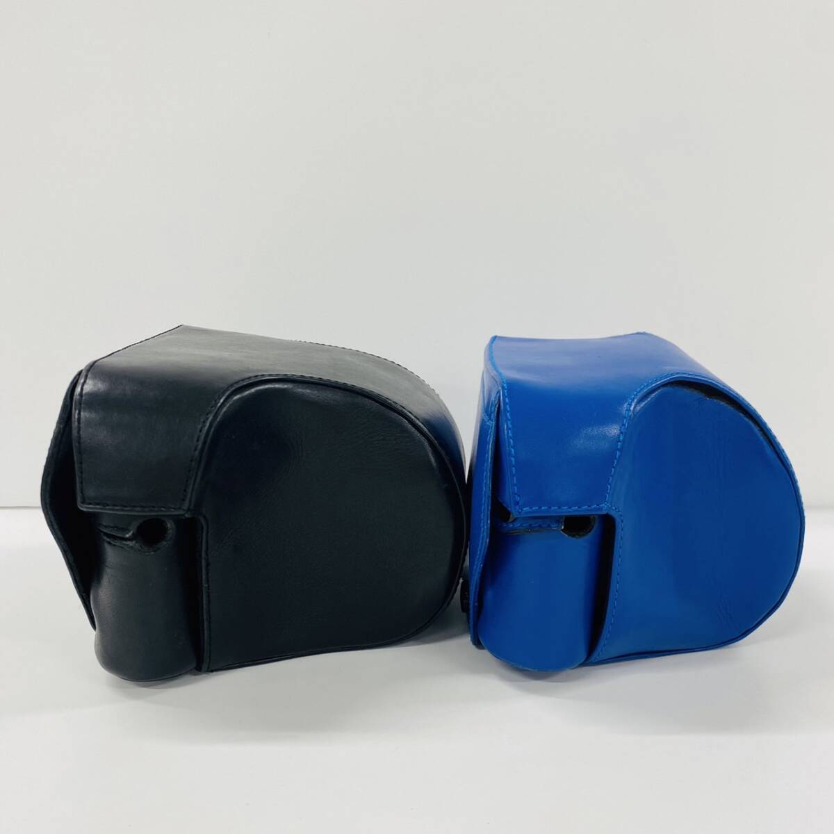 K281-Z9-727 Leica Leica camera - case body 2 point black × blue camera accessory film camera black blue cover special case ②