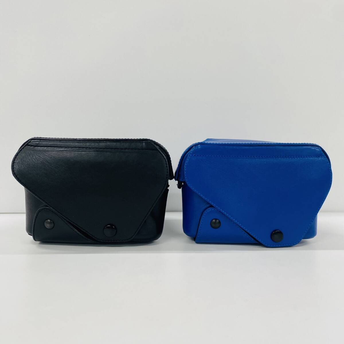 K281-Z9-727 Leica Leica camera - case body 2 point black × blue camera accessory film camera black blue cover special case ②