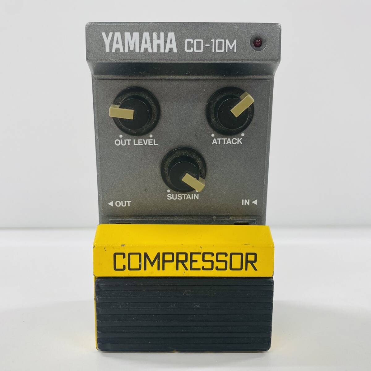 M284-Z12-292 YAMAHA Yamaha COMPRESSOR компрессор CO-10M корпус эффектор звук устройство желтый цвет музыка гитара звук ②