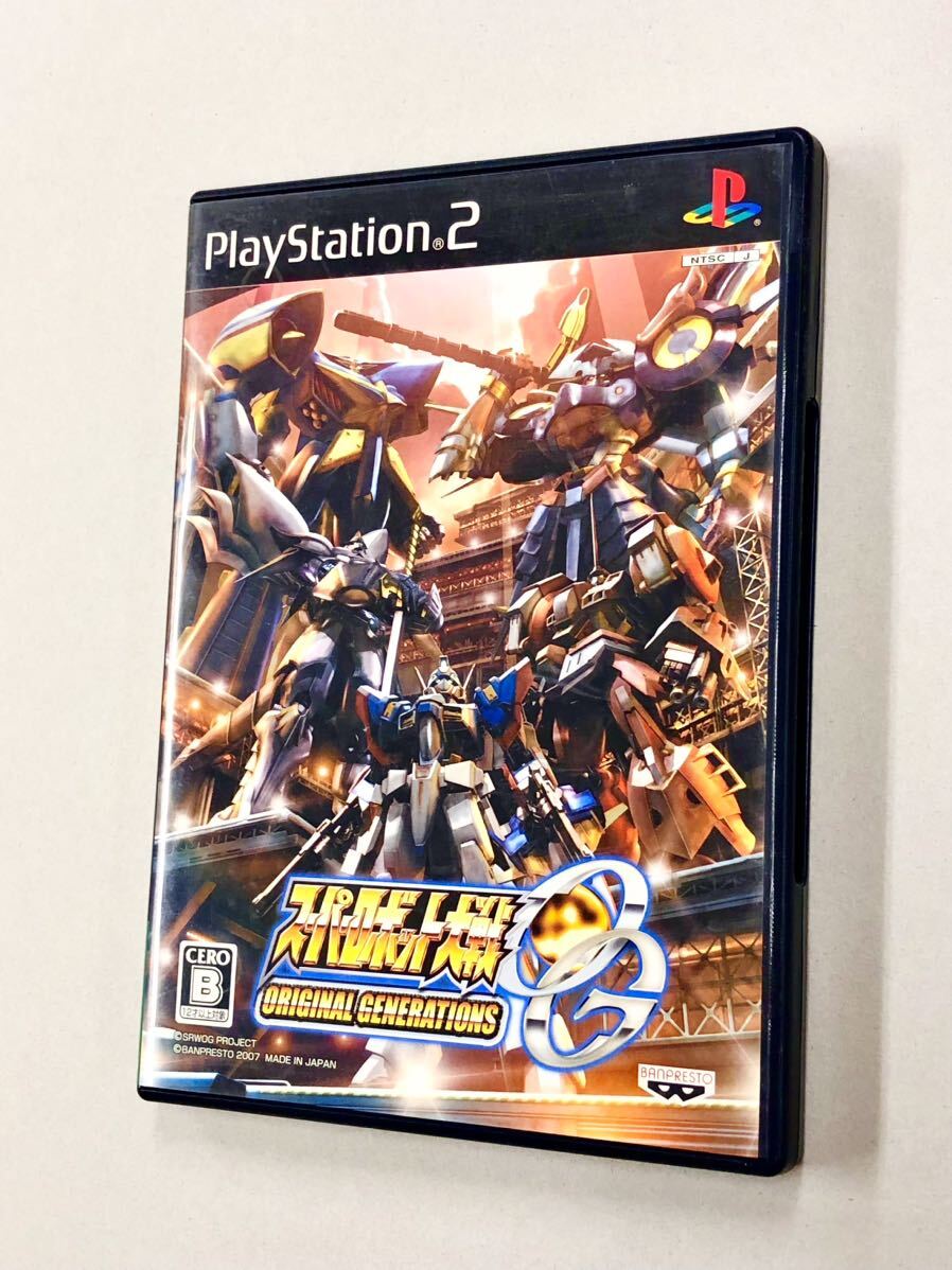 即決！良品！チラシハガキ付！PS2「スーパーロボット大戦OG：プレイステーション2」送料込！_画像1