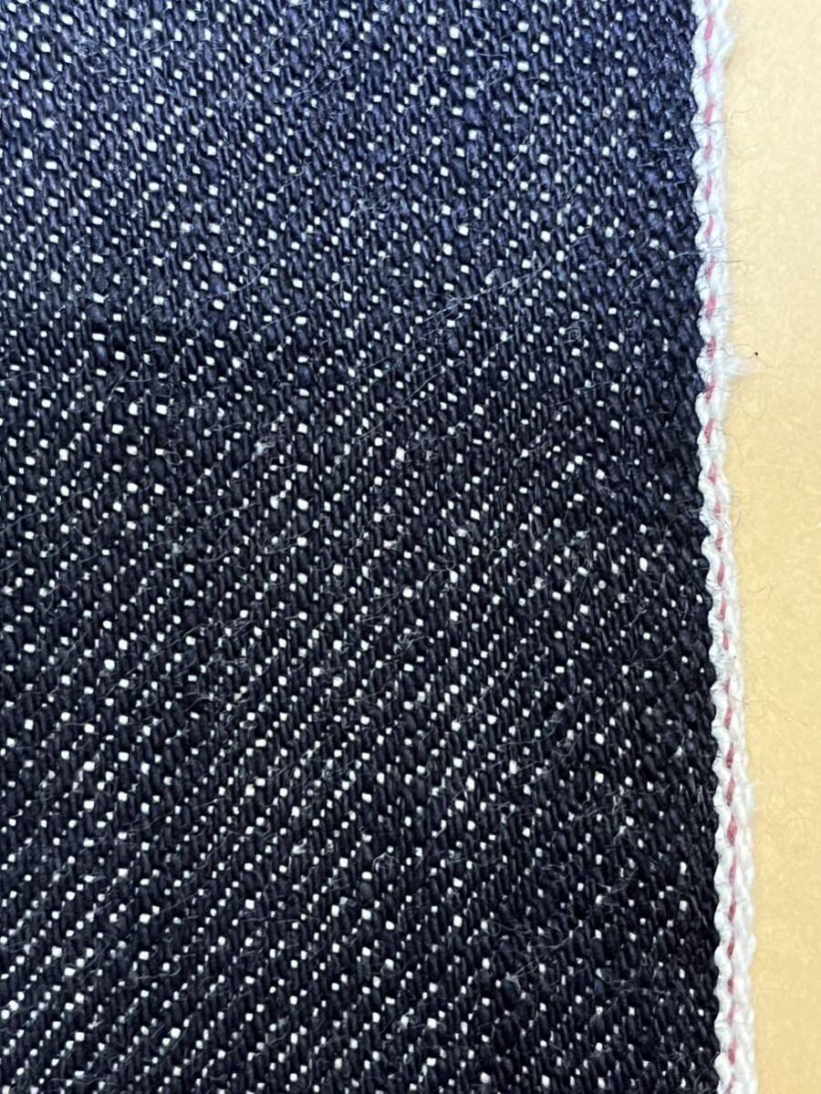  редкий Kiva ta индиго Denim Okayama .. производство красный уголок cell bichi Denim 15 унция 15oz 56m новый товар . сырой Denim 