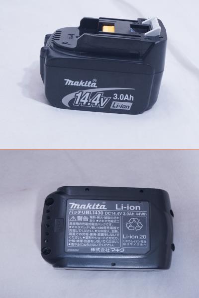 マキタ Makita 充電式ラジオ 黒 MR103B動作確認済み★Makita マキタ 美品 MR 103 AM/FM ラジオ　14.4V純正バッテリー付き_画像10