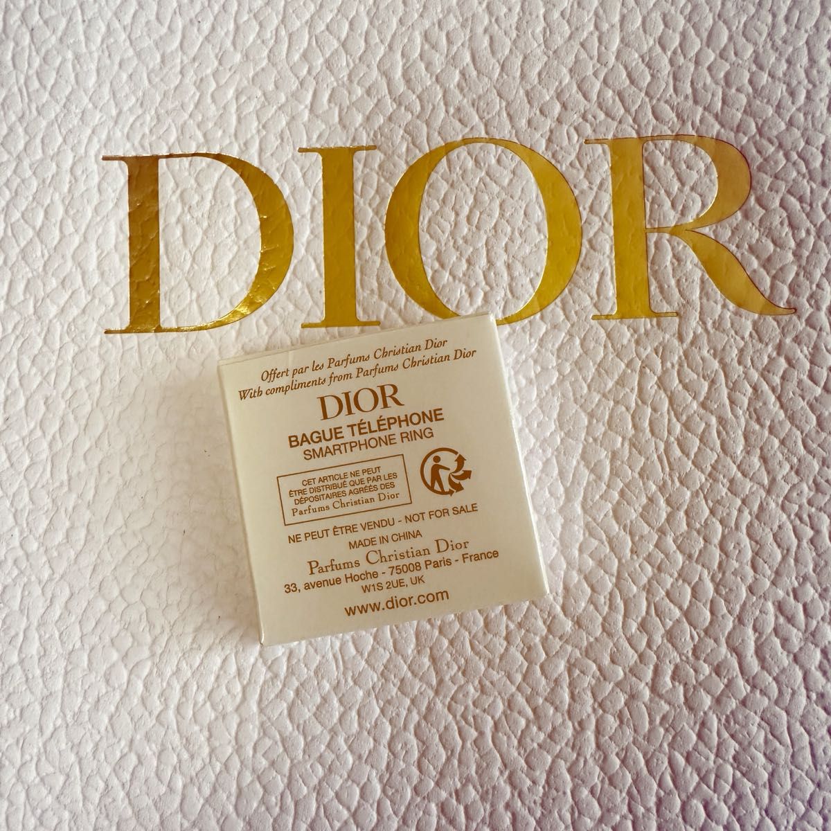 ディオール ミスディオール スマートフォンリング　新品未使用　dior