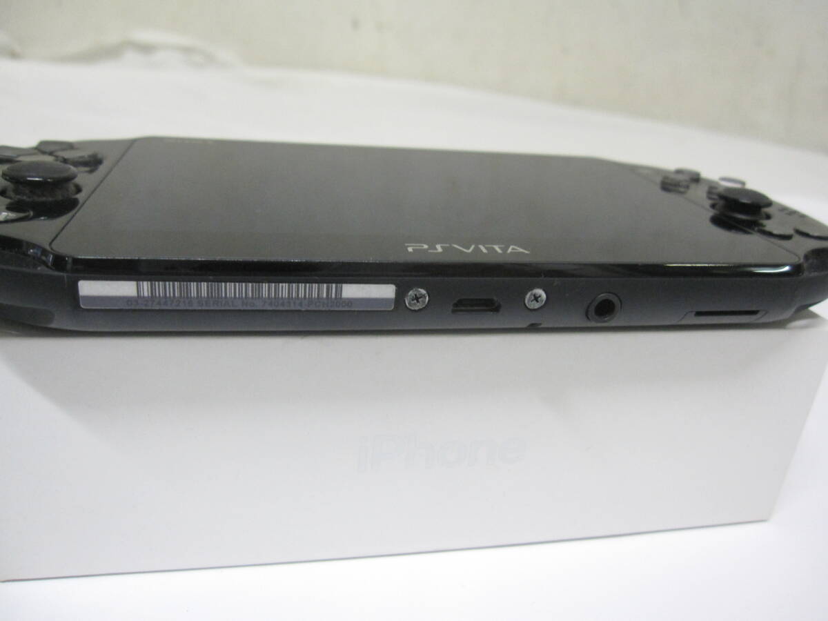 SONY ソニー PSVITA ヴィータ PS Vita PCH-2000 初期化済み　ブラック_画像3