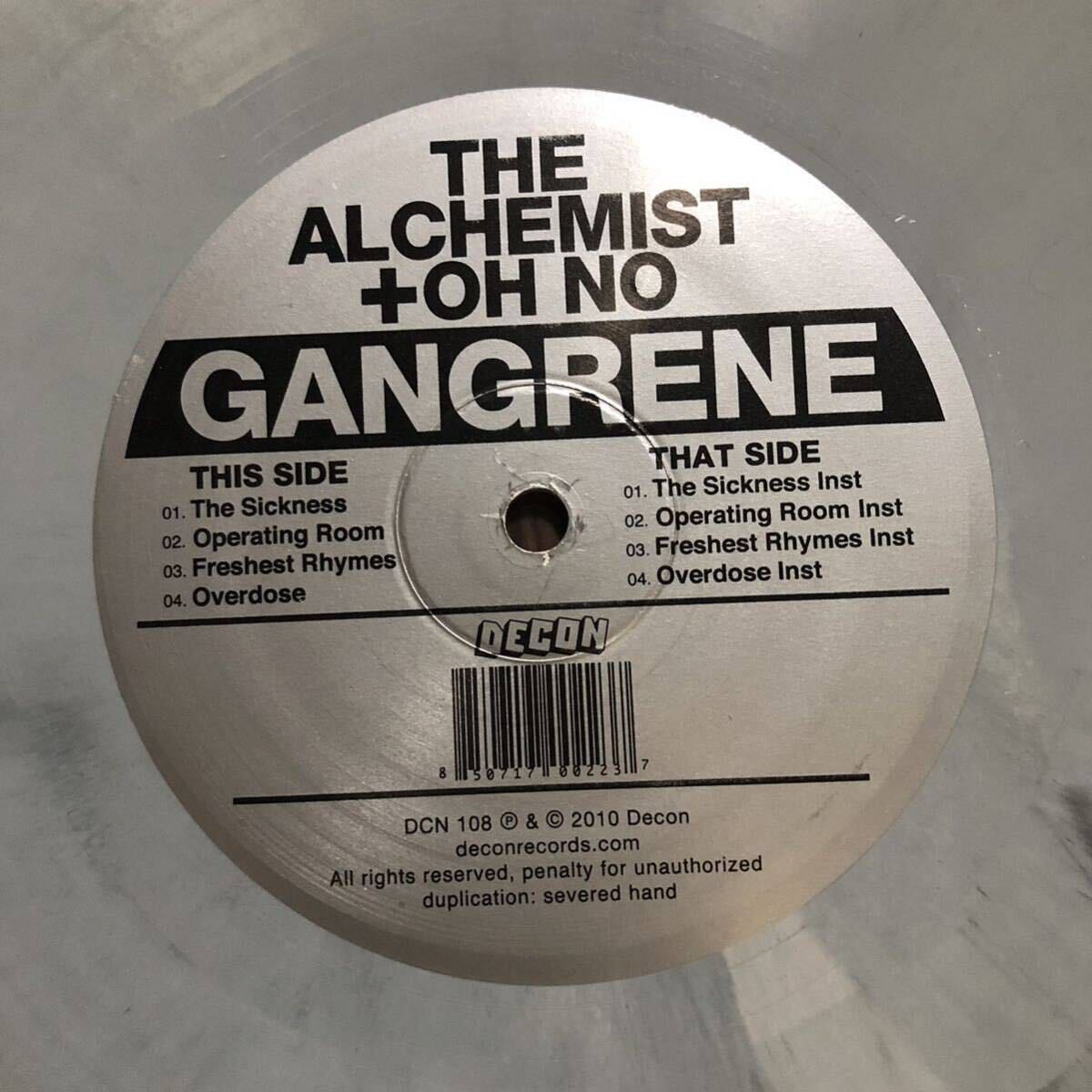 Gangrene (Alchemist & Oh No) - Sawblade EP 12インチ Mobb Deep Havoc Evidence Dilated Peoples Boldy James Westside Gunn Conway_画像2