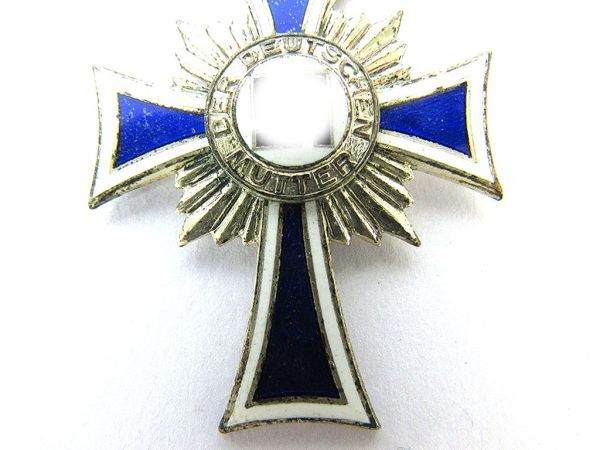 第二次大戦中実物 ドイツ軍 マザークロス 母の名誉十字架 銀章_画像5