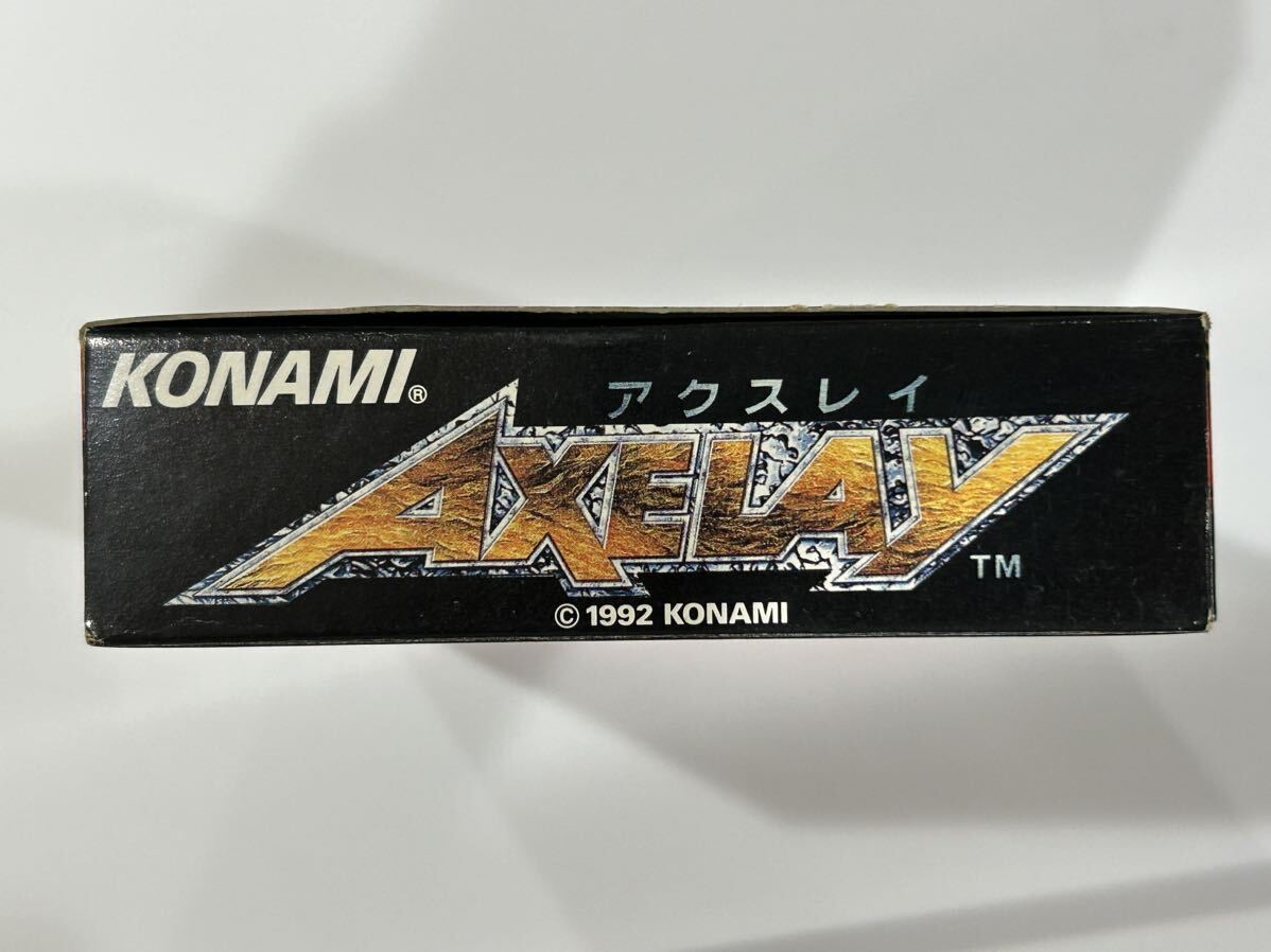 コナミ アクスレイ KONAMI スーパーファミコン SFC 箱のみ 箱だけ 箱 axelay_画像5