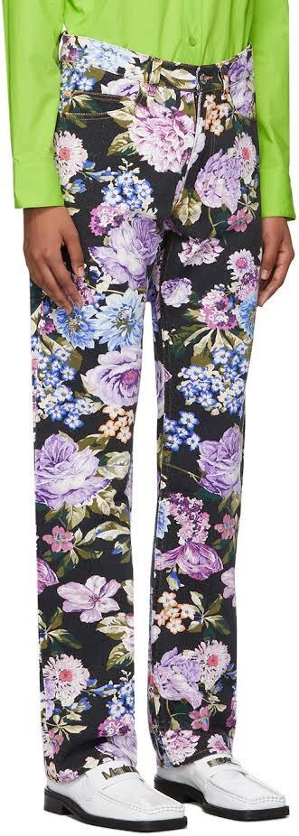 martine rose ronnie floral jeans_画像4