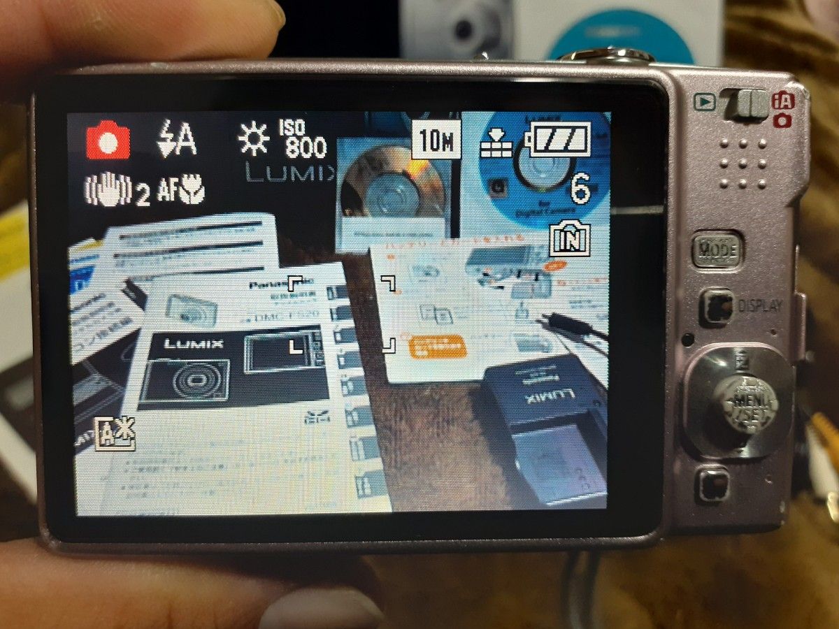 デジタルカメラ 実働 Panasonic LUMIX パナソニック ルミックス  FS20 デジカメ コンデジ 値下げ不可