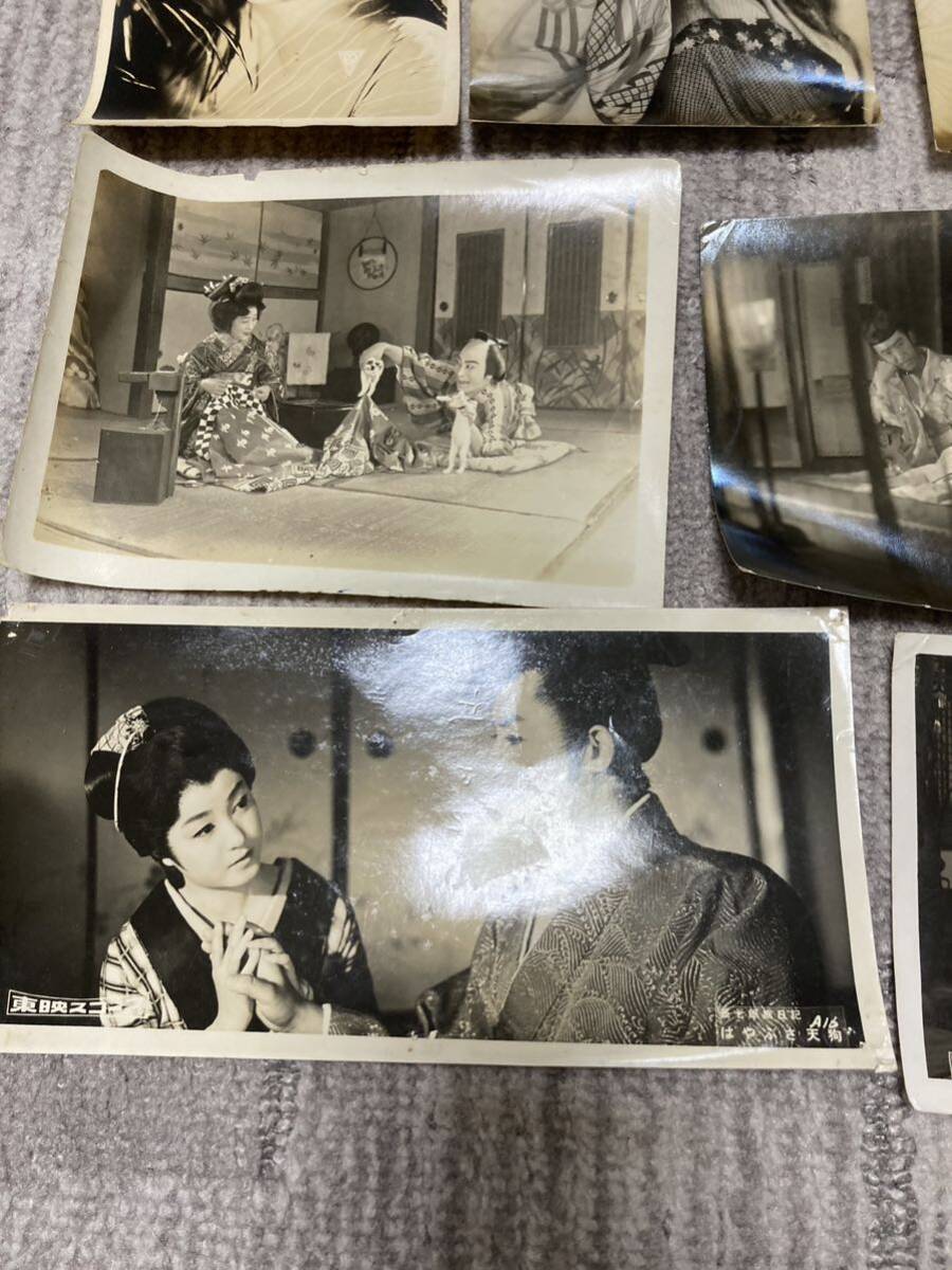 東映スコープ 他 白黒 ブロマイド しおり 昭和 女優 役者 コレクションの画像5