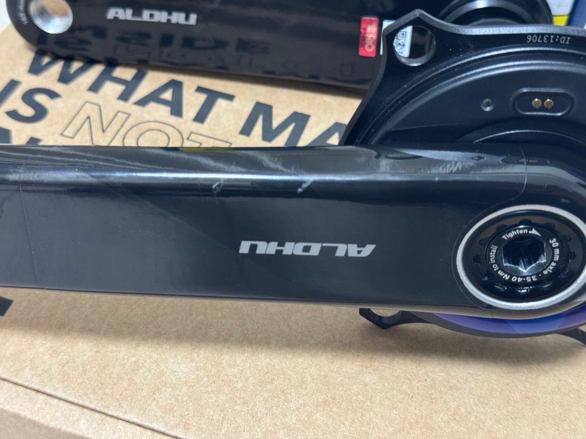 ROTOR ALDHU CARBON 165mm カーボンクランクアームsigeyi axo ROTOR ALDHU CARBON 165mm カーボンクランクアームsigeyi axo