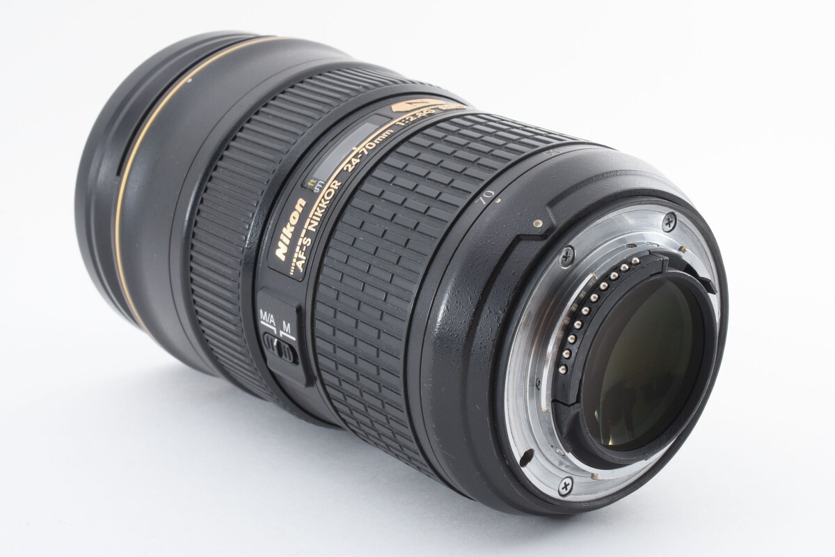 Nikon AF-S Nikkor 24-70mm F/2.8 G N ニコンFマウント用 交換レンズ 元箱付き_画像7