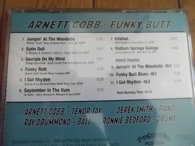 ★アーネット・コブ＋デレク・スミス・トリオ ARNETT COBB＋DEREK SMITH TRIO_画像2