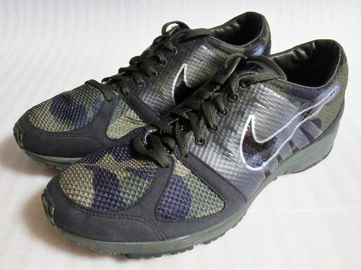 沸騰ブラドン 【美品】 ナイキ ルナスパイダー LT+ 2 カモフラ 迷彩 27.0cm NIKE LUNARSPIDER LT+ 2 【送料無料】 27.0cm