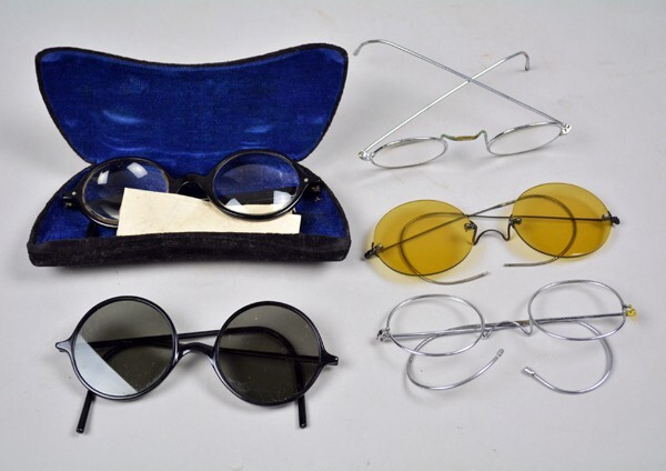 ★昭和レトロ・1930s・古い眼鏡・めがね・いろいろ5点/ジャンク扱いにて_画像1