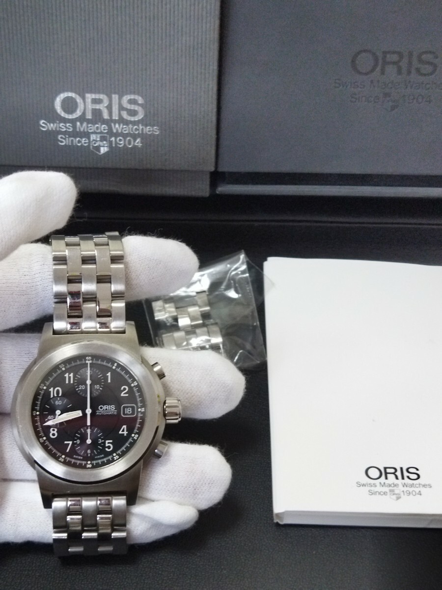 「100円スタート」腕時計　ORIS　オリス　自動巻　稼動品　メンズ腕時計　紳士腕時計　時計　ブランド腕時計　アクセサリー_画像7