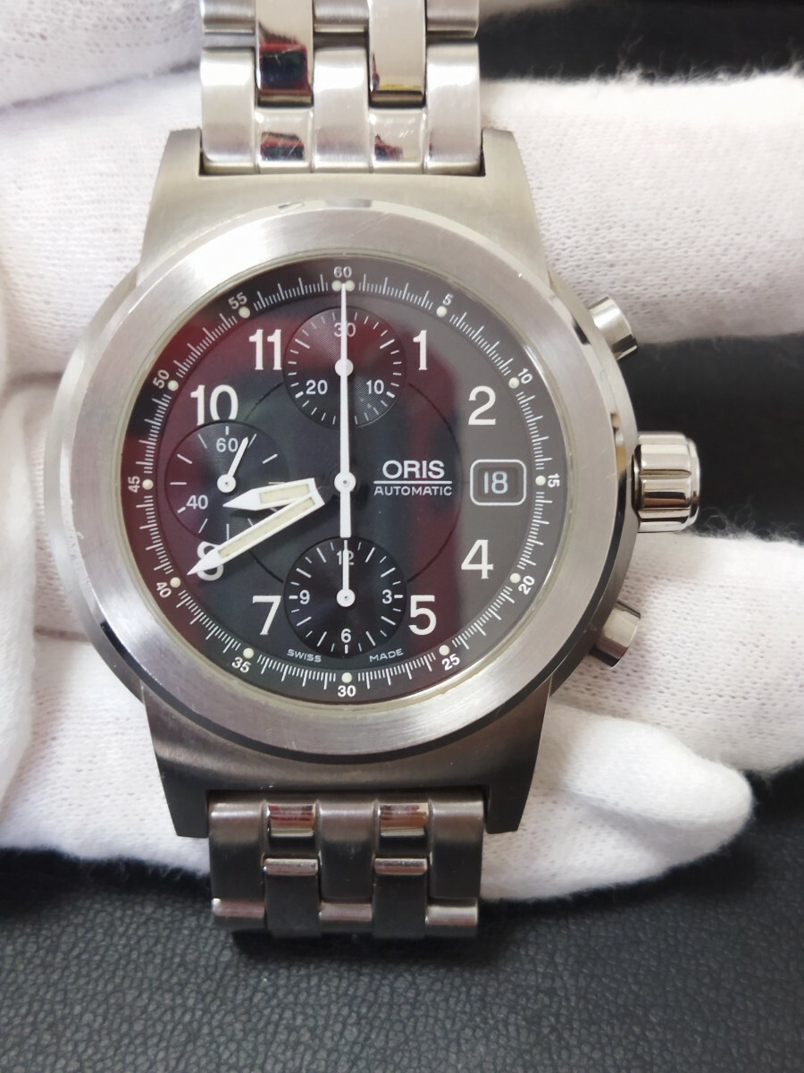 「100円スタート」腕時計　ORIS　オリス　自動巻　稼動品　メンズ腕時計　紳士腕時計　時計　ブランド腕時計　アクセサリー_画像5
