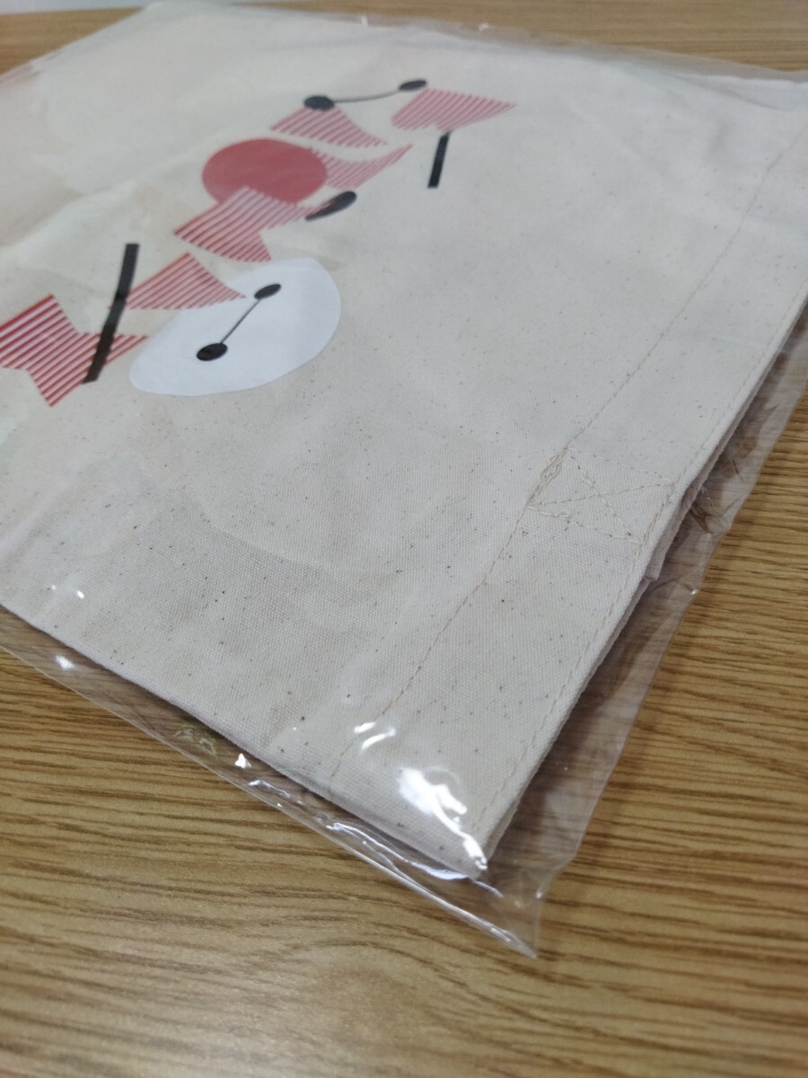 [ new goods unused ] Bay Max BAYMAX tote bag eko-bag disneytis knee anime character happy lot Happy lot 