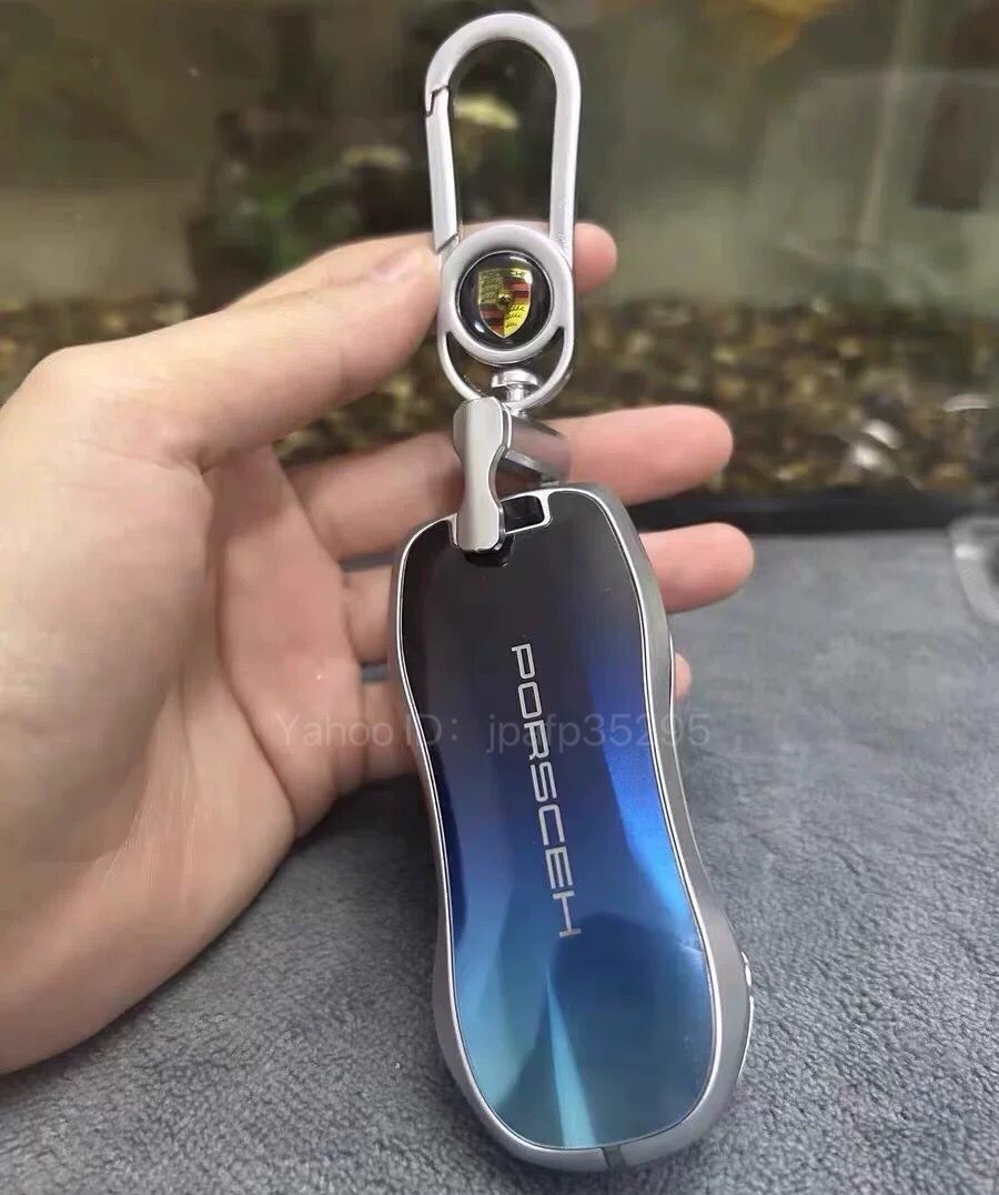  Porsche key case key cover key holder made of metal PORSCHE smart key case Cayenne Panamera ta squid n911 Impact-proof 