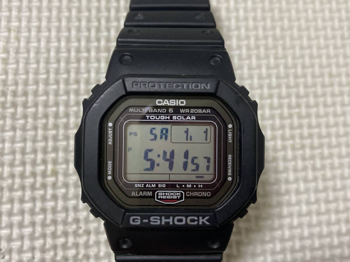 CASIO Gショック GW-5000 電波ソーラー マルチバンド6 スクリューバックの画像2