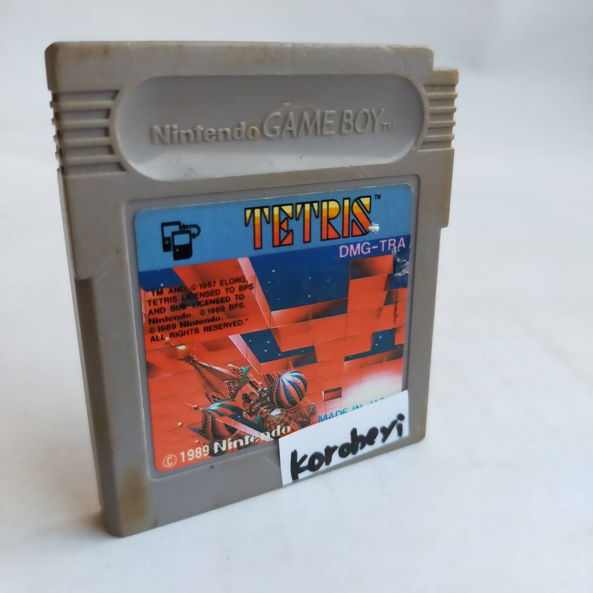 テトリス type-A BGM korobeyniki GameBoy ゲームボーイ 動作確認済・端子清掃済[GB8234_337]_画像3