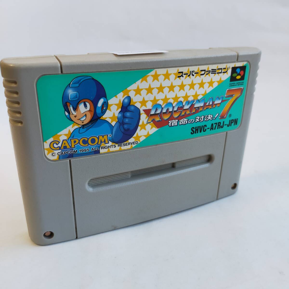 ロックマン7 宿命の対決 スーパーファミコン 動作確認済・端子清掃済[SFC6486_868]