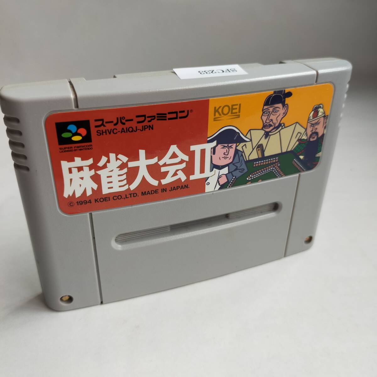  маджонг собрание 2 Super Famicom рабочее состояние подтверждено * терминал чистка settled [SFC6272_233]