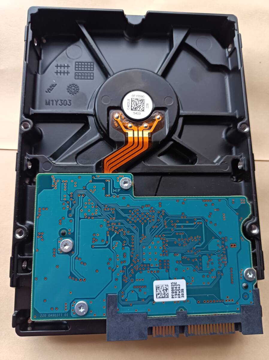 TOSHIBA 3.5インチHDD　DT01ABA050V　動作正常品_画像3