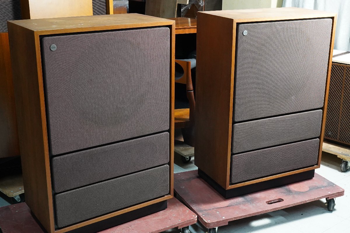 A&P TANNOY Tannoy :ARDEN; Arden :MK1 the first period aru Nico : pair : working properly goods : edge replaced : is dirty equipped ( present condition .)