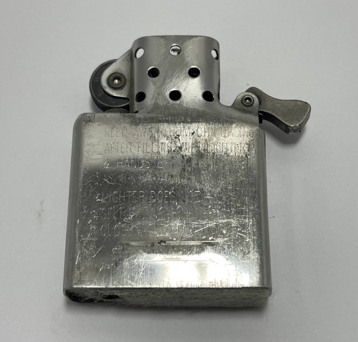 【UD41MY】中古 ZIPPO CABIN YES/ジッポ キャビン イエス ライター 97年製造 喫煙具 喫煙グッズ ※着火未確認 ※火花×の画像8