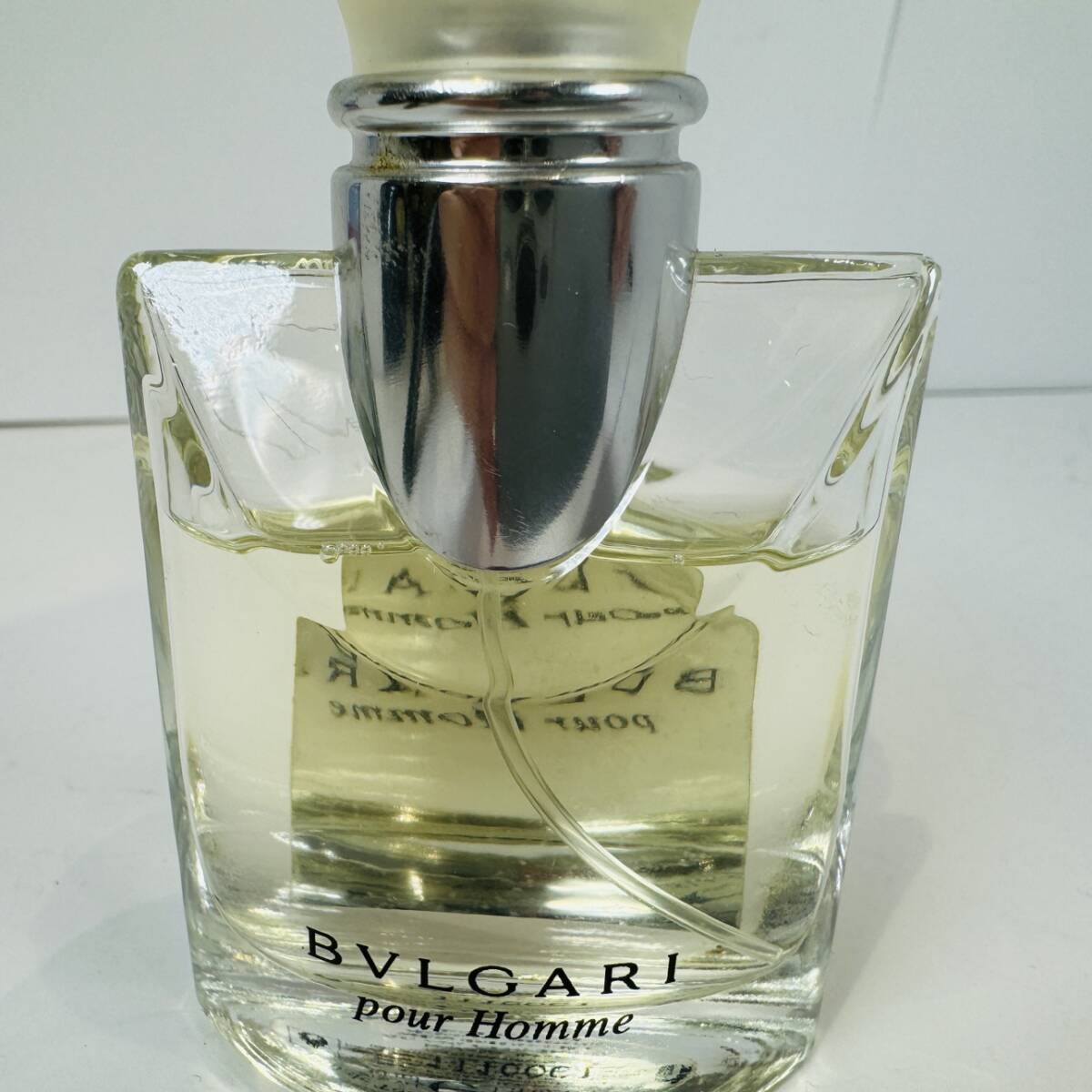 【OFS-912YK】1円～ BVLGARI Pour Homme ブルガリ プールオム オードトワレ Made in Italy 香水 30ml 残量約7割 香水 フレグランス _画像8
