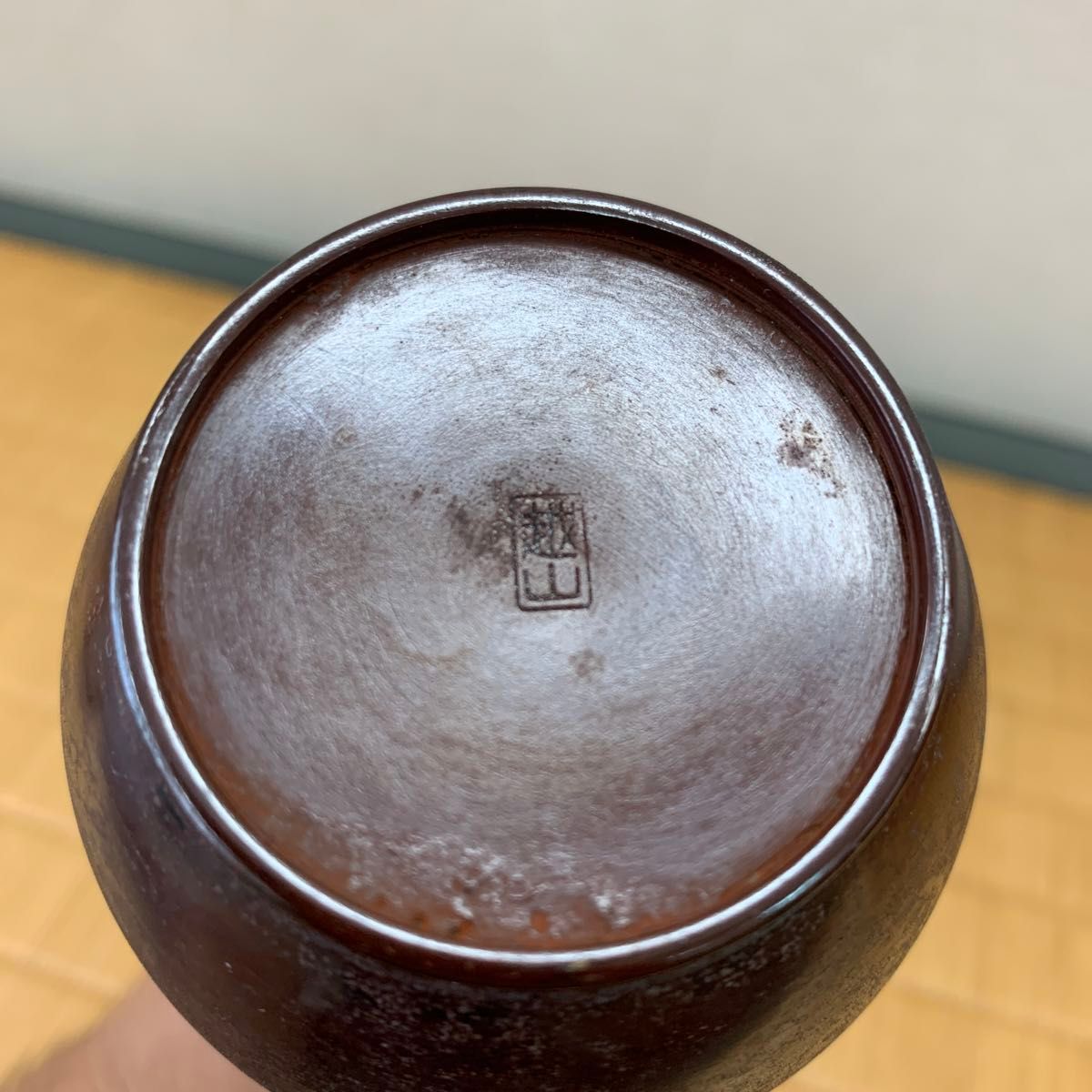 尚美堂 越山作 鋳銅鶴首花瓶 一輪挿し 花器 花入|Yahoo!フリマ 尚美堂 越山作 鋳銅鶴首花瓶 一輪挿し 花器 花入|Yahoo!フリマ