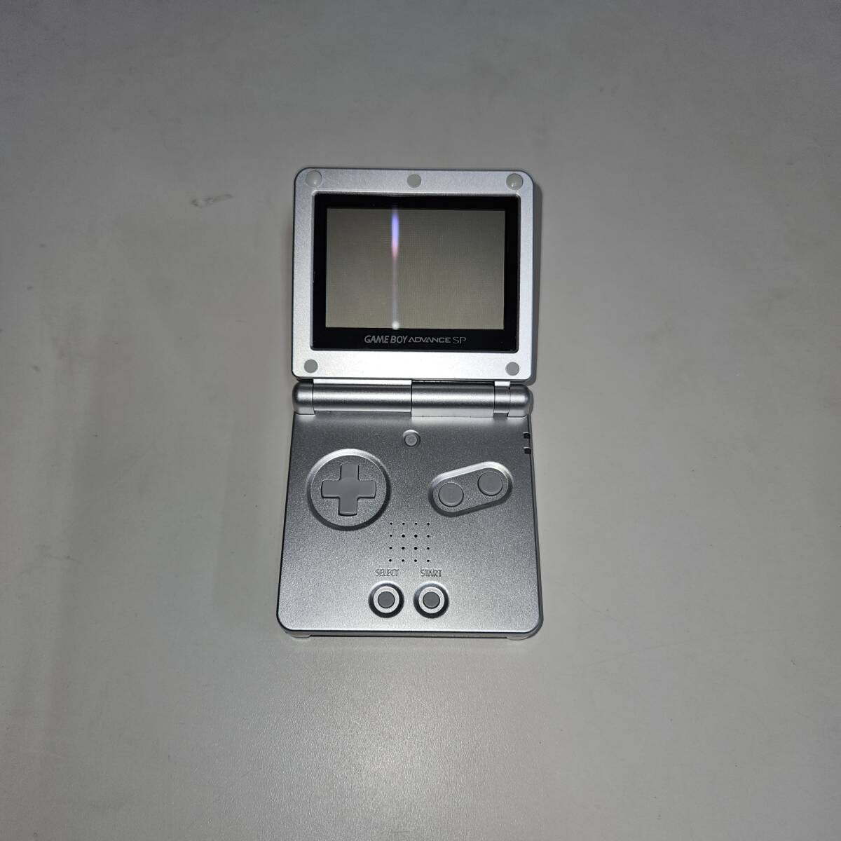  Game Boy Advance SP silver operation not yet verification 