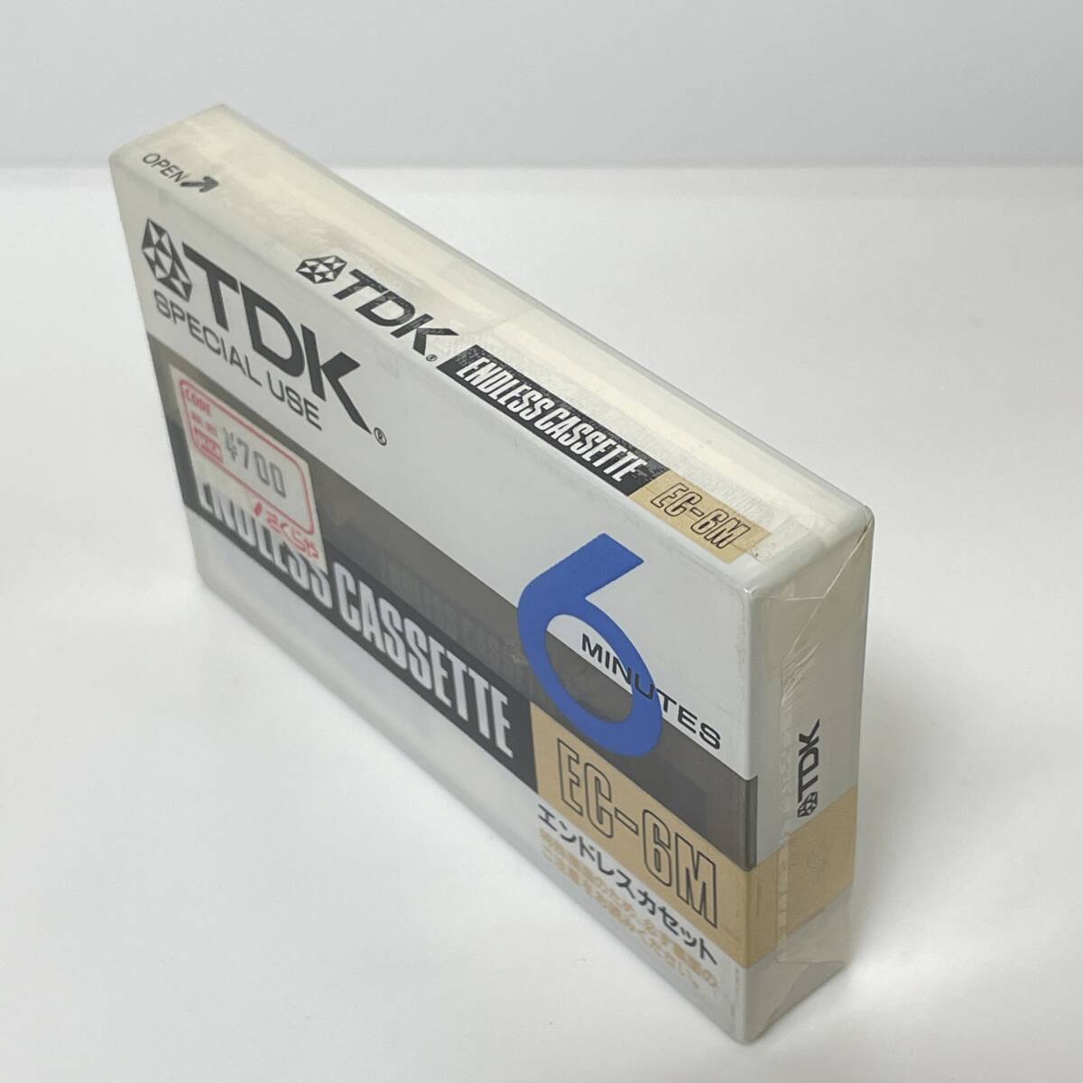 未開封■TDK エンドレスカセットテープ EC-6M ENDLESS CASSETTE■135_画像3