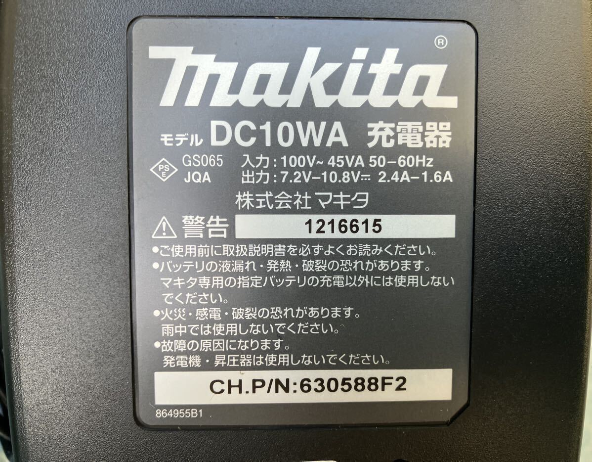 * makita Makita зарядное устройство DC10WA аккумулятор BL1013 *