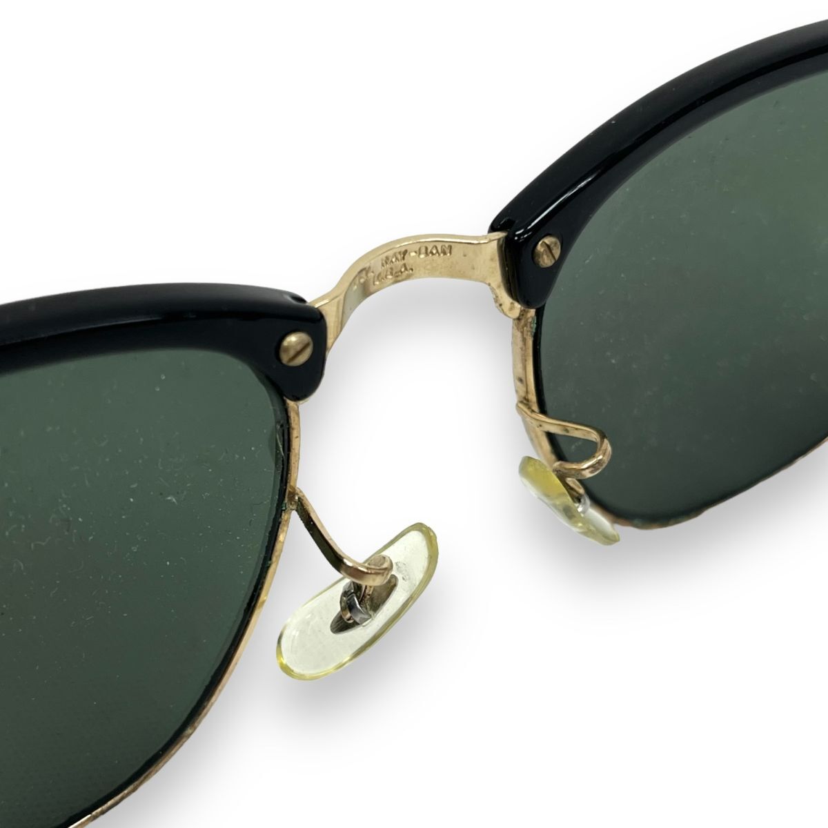 Ray-Ban RayBan солнцезащитные очки очки мелкие вещи I одежда мода бренд ClubMaster квадратное Clubmaster boshu ром зеленый 