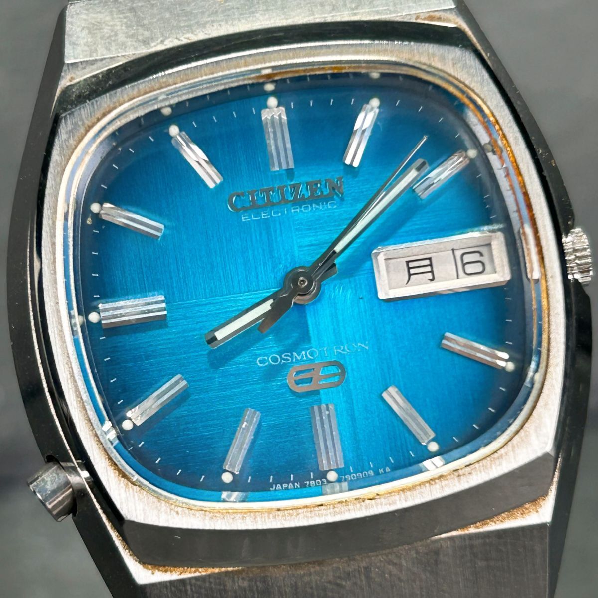 CITIZEN コスモトロン 腕時計 クォーツ ヴィンテージ Yahoo!オークション - 希少 1970年代製 CITIZEN シチズン コスモ