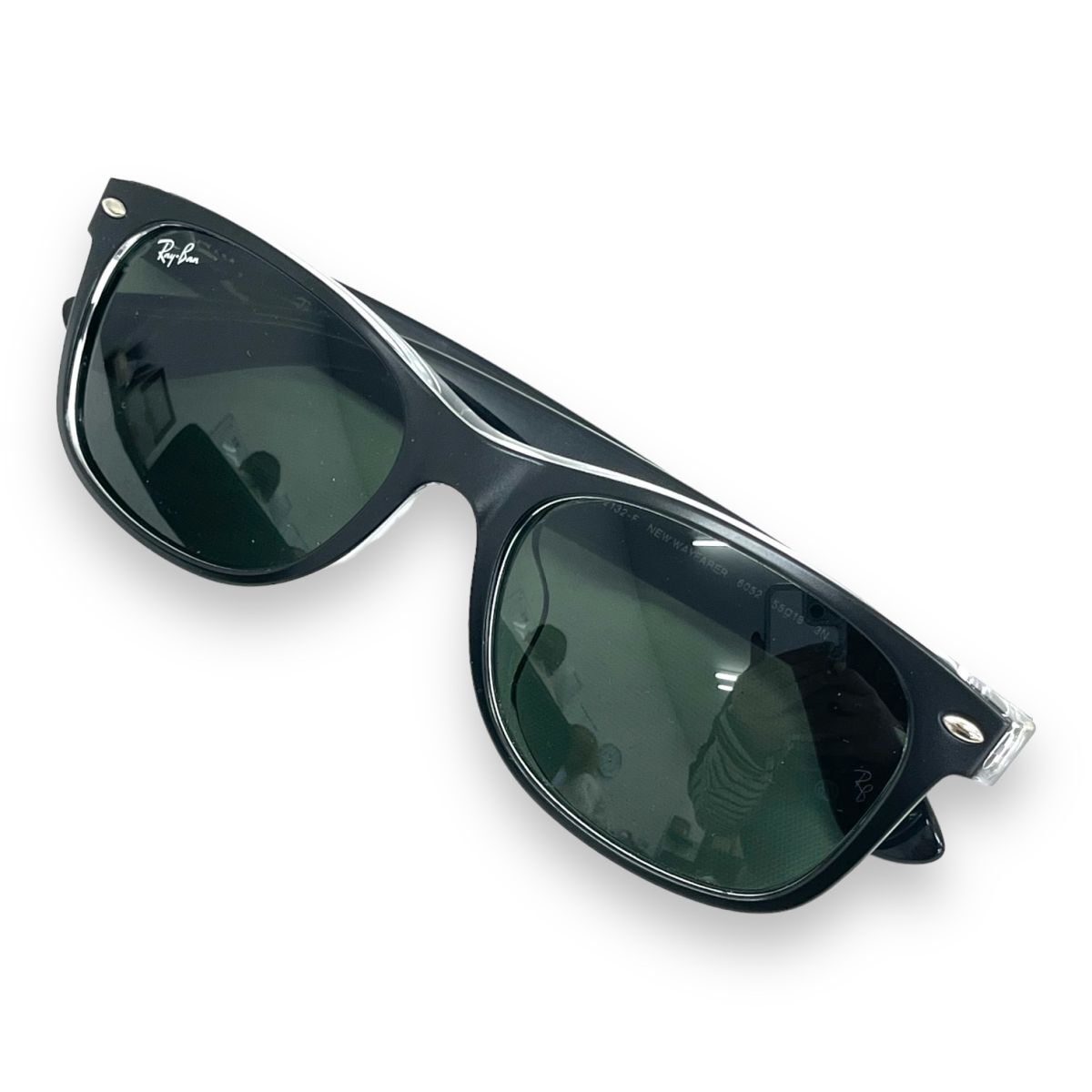  beautiful goods Ray-Ban RayBan sunglasses glasses I wear fashion RB2132F New Wayfarer new Wayfarer green we Lynn ton 