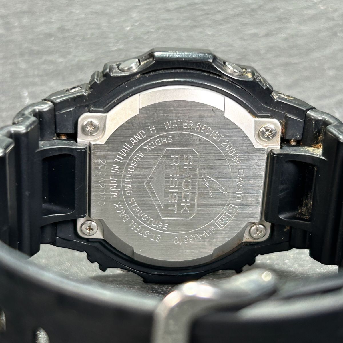 CASIO カシオ G-SHOCK ジーショック GW-M5610-1B 腕時計 タフソーラー 電波ソーラー デジタル 多機能 ブラック ステンレス 動作確認済み_画像8