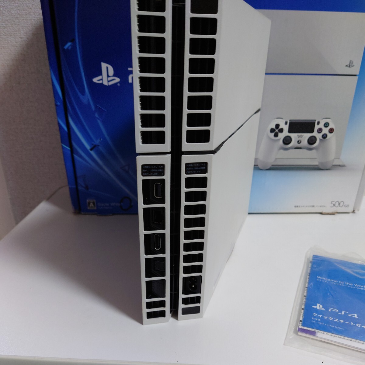 1円〜 PS4 PlayStation4 CUH-1100A 通電OK 封印有り 本体のみ 動作未確認 ジャンクの画像4
