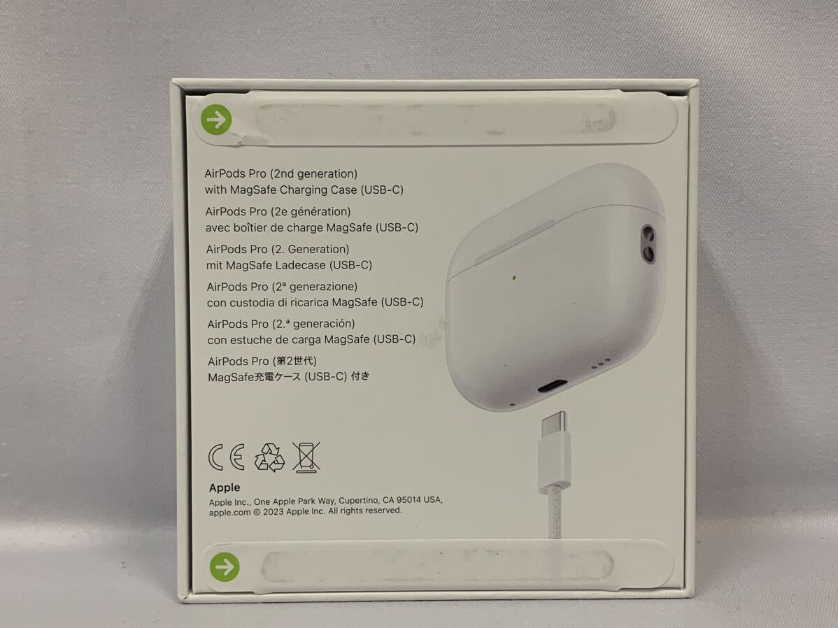 新品未開封 1スタ～ Apple AirPods Pro 第2世代 MTJV3J /A MagSafe 充電ケース(USB-C)付き エアポッズプロ [5-23] 097/263Eの画像2