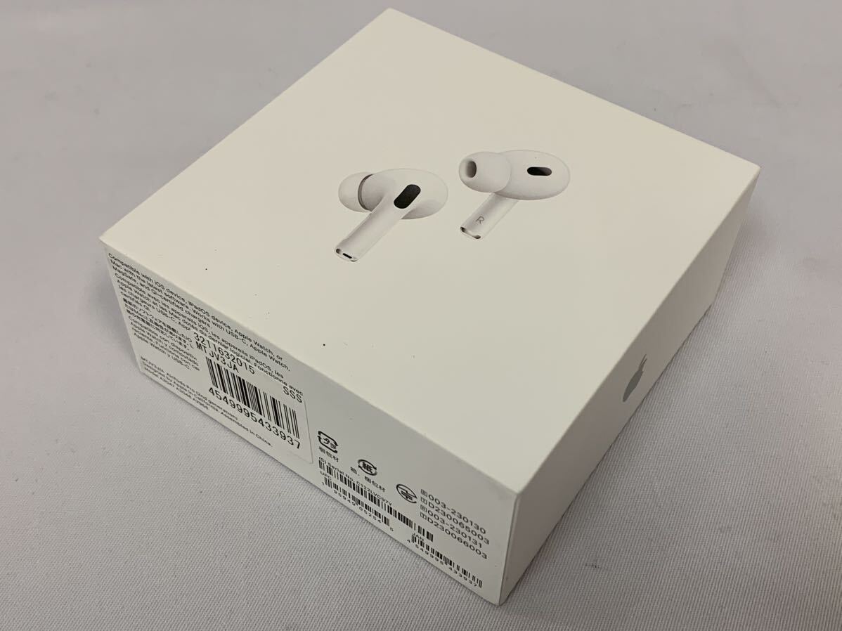 新品未開封 1スタ～ Apple AirPods Pro 第2世代 MTJV3J /A MagSafe 充電ケース(USB-C)付き エアポッズプロ [5-23] 097/263Eの画像3