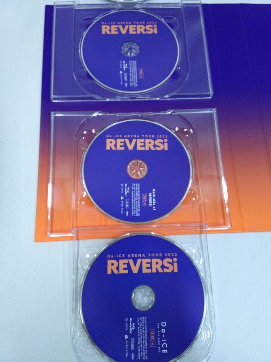 Blu-ray Da-iCE ARENA TOUR 2022 -REVERSi- the first times production limitation version [017] 012/306E