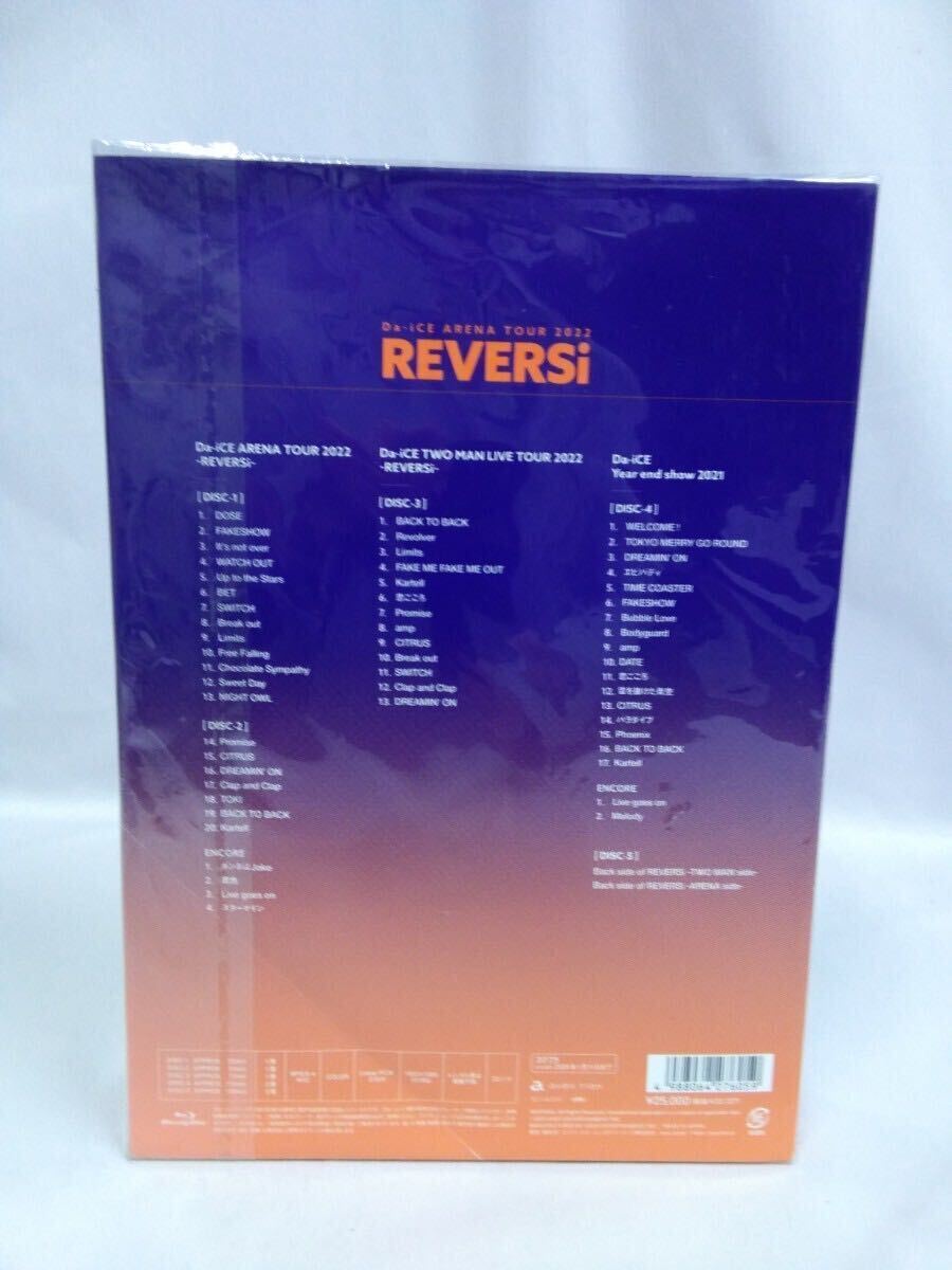 Blu-ray Da-iCE ARENA TOUR 2022 -REVERSi- the first times production limitation version [017] 012/306E
