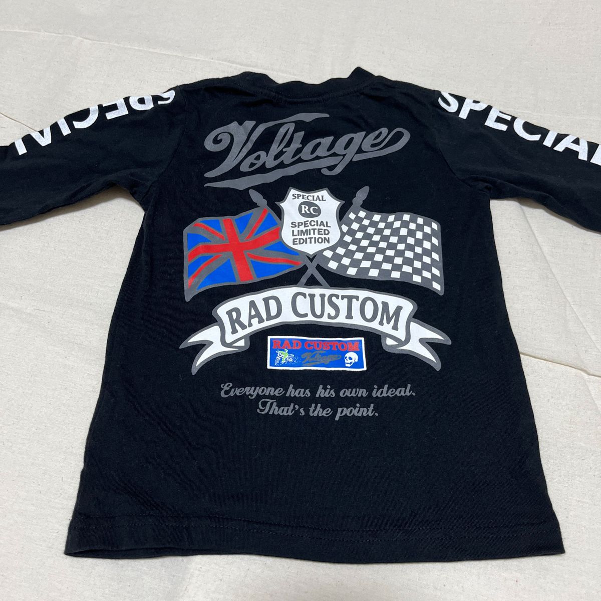 RAD CUSTOM  長袖 Tシャツ　100cm