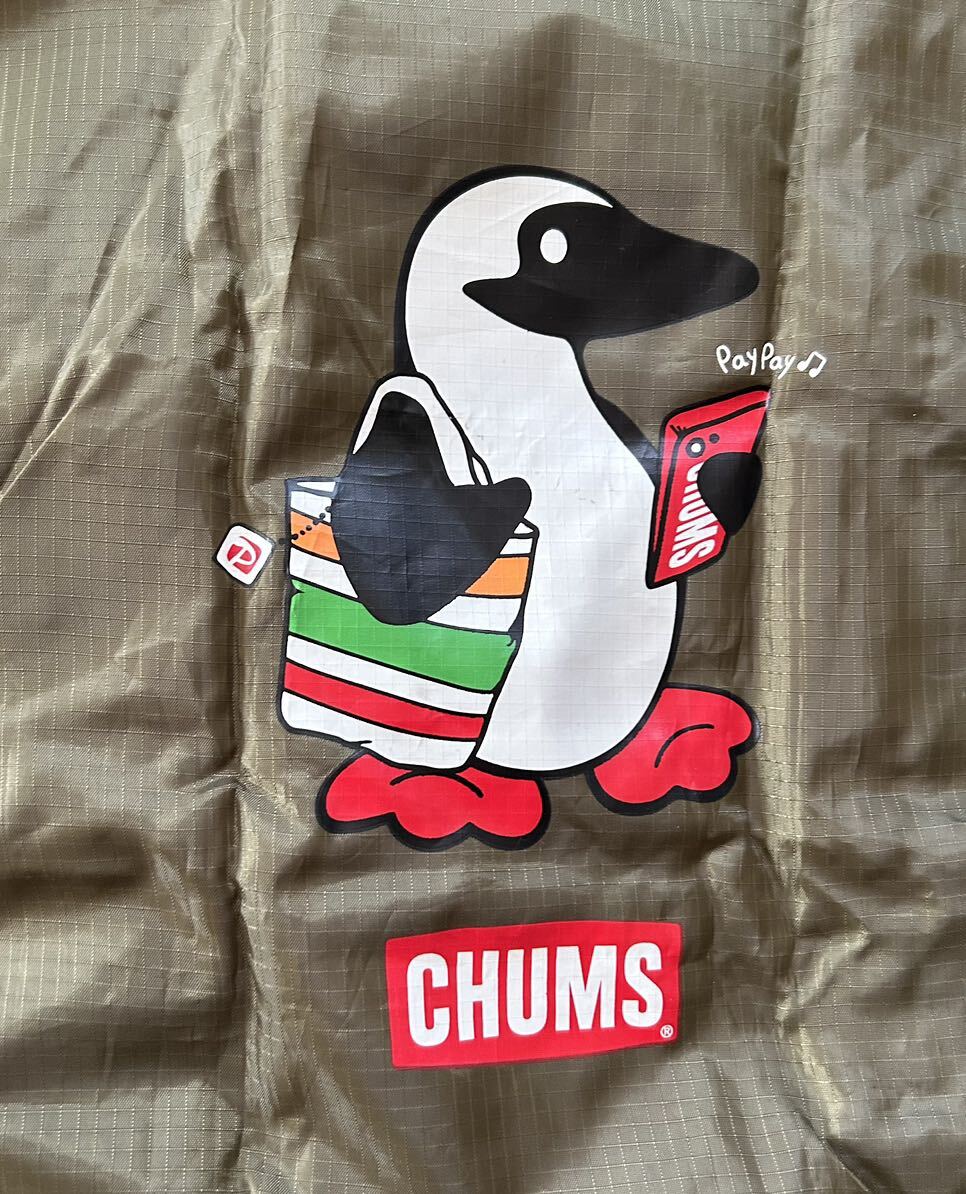 [ ценный ] не использовался товар CHUMS Chums эко-сумка seven eleven ограничение PayPaype табебуйя i сотрудничество не продается 