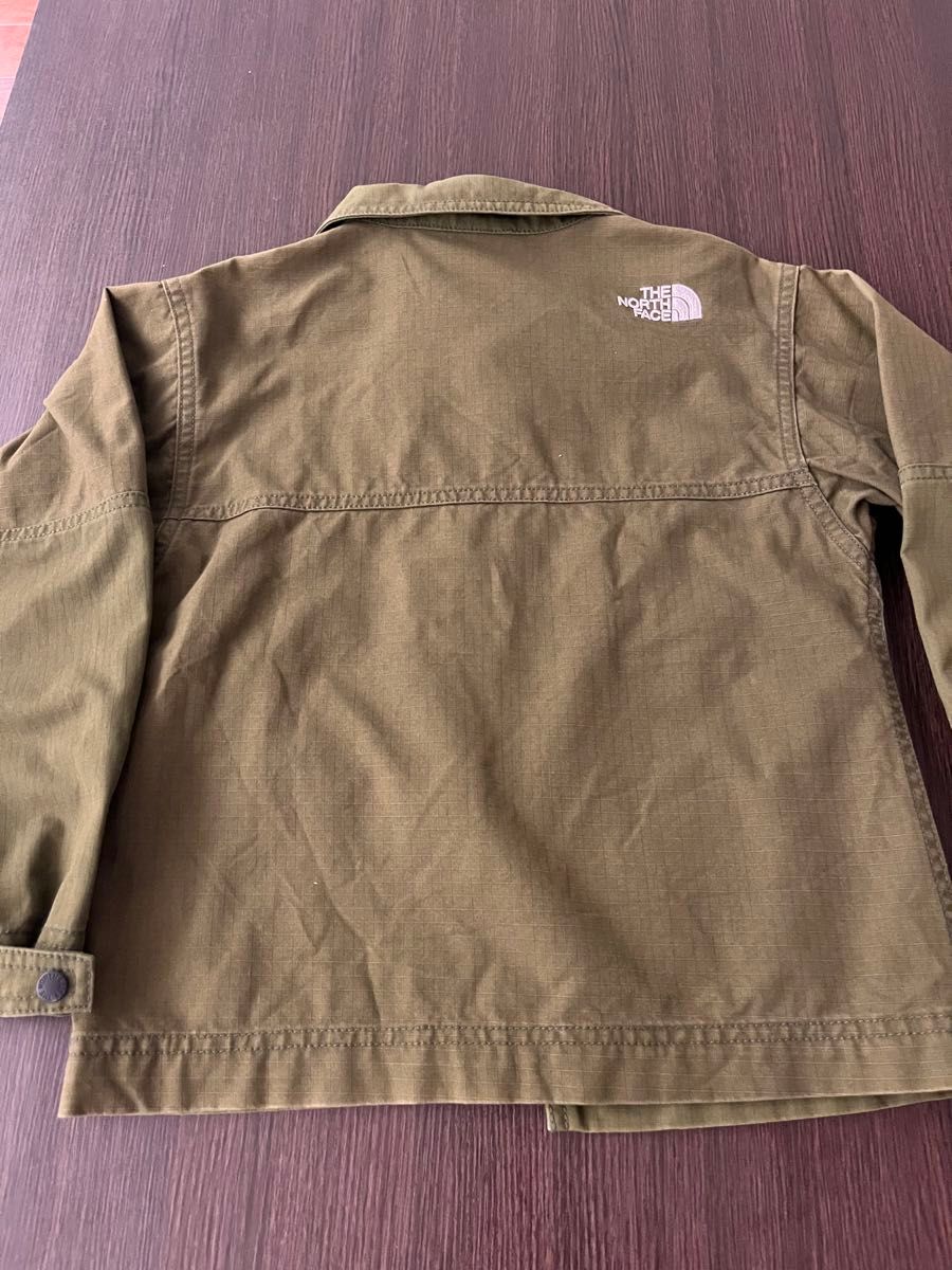 ザノースフェイス　FIREFLY JACKET 130 カーキ色